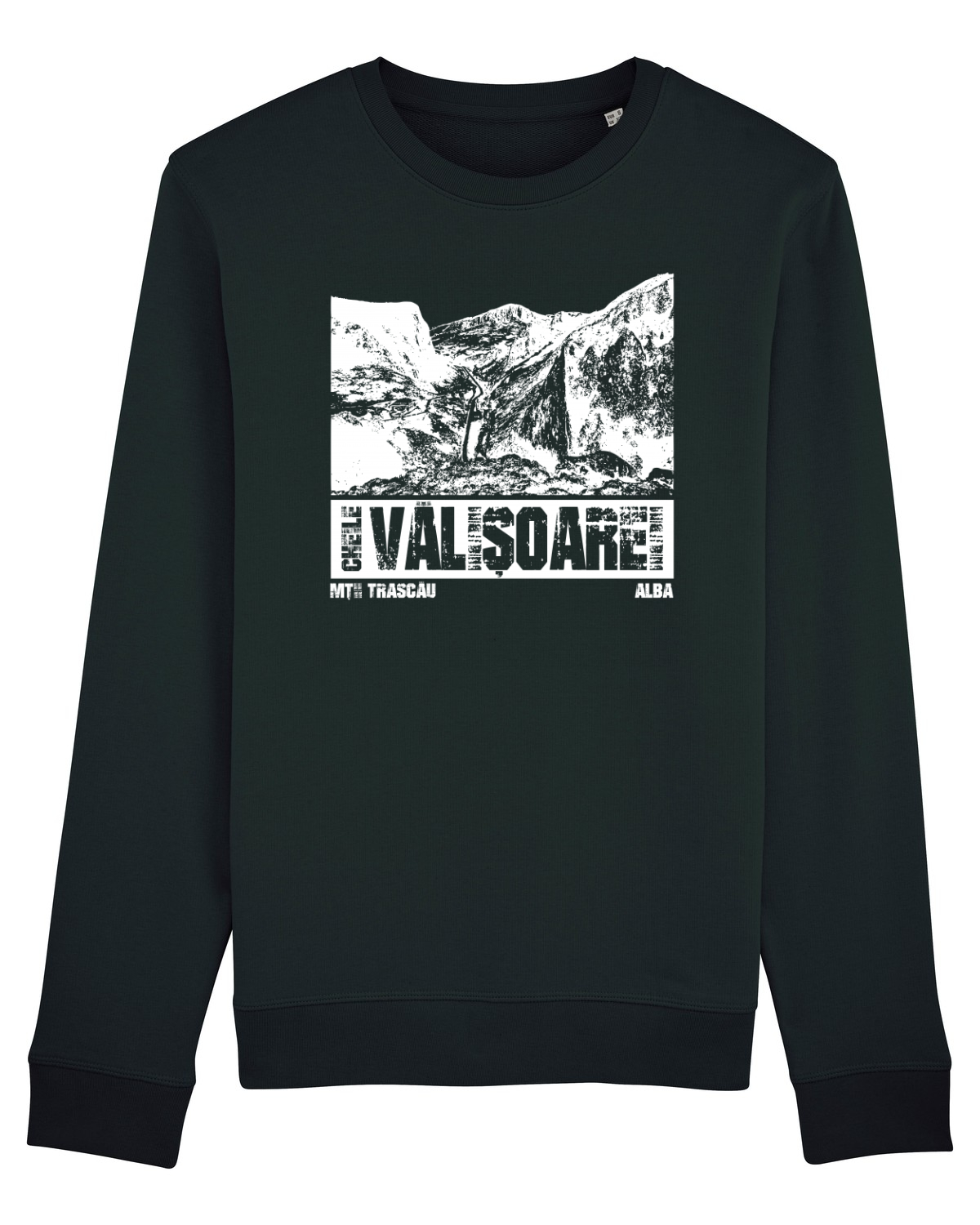 Bluză mânecă lungă Unisex Rise Black
