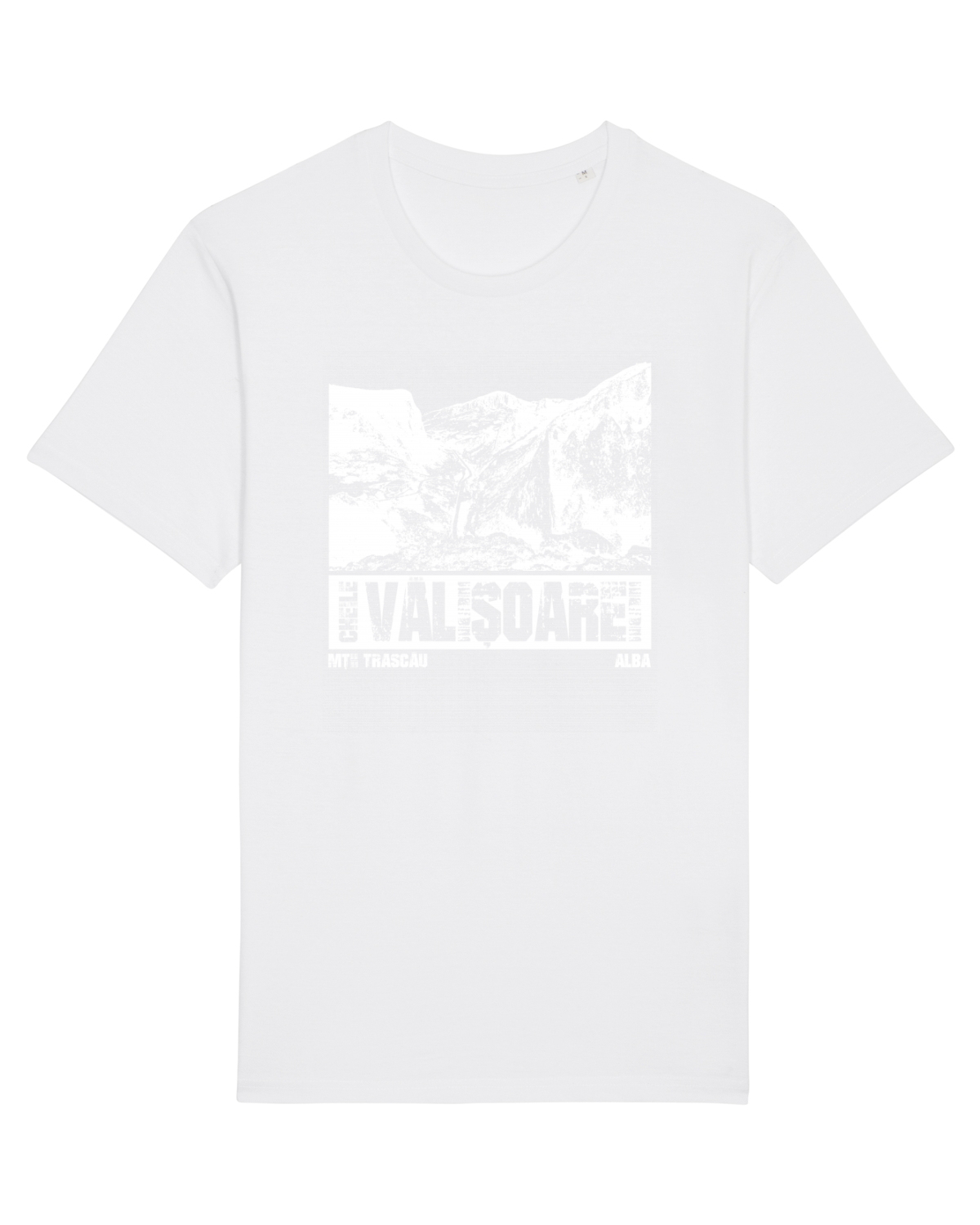 Tricou mânecă scurtă Unisex Rocker White