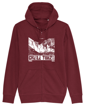 Călător în România - Cheile Turzii Burgundy