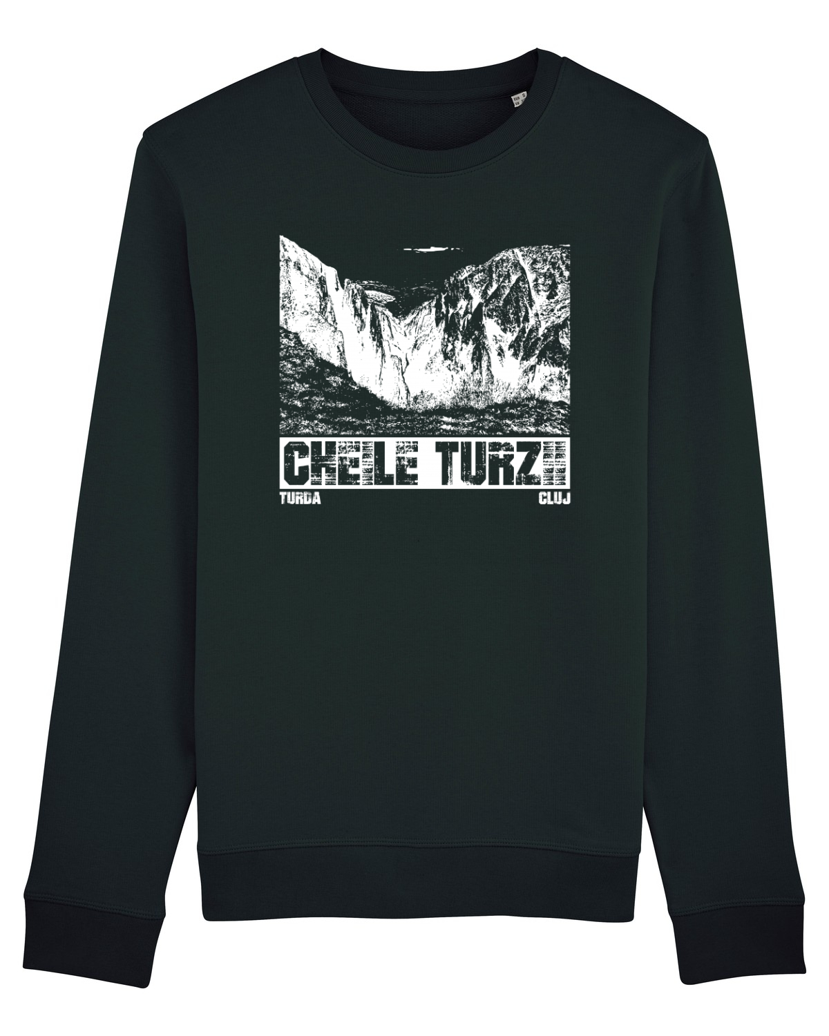 Bluză mânecă lungă Unisex Rise Black
