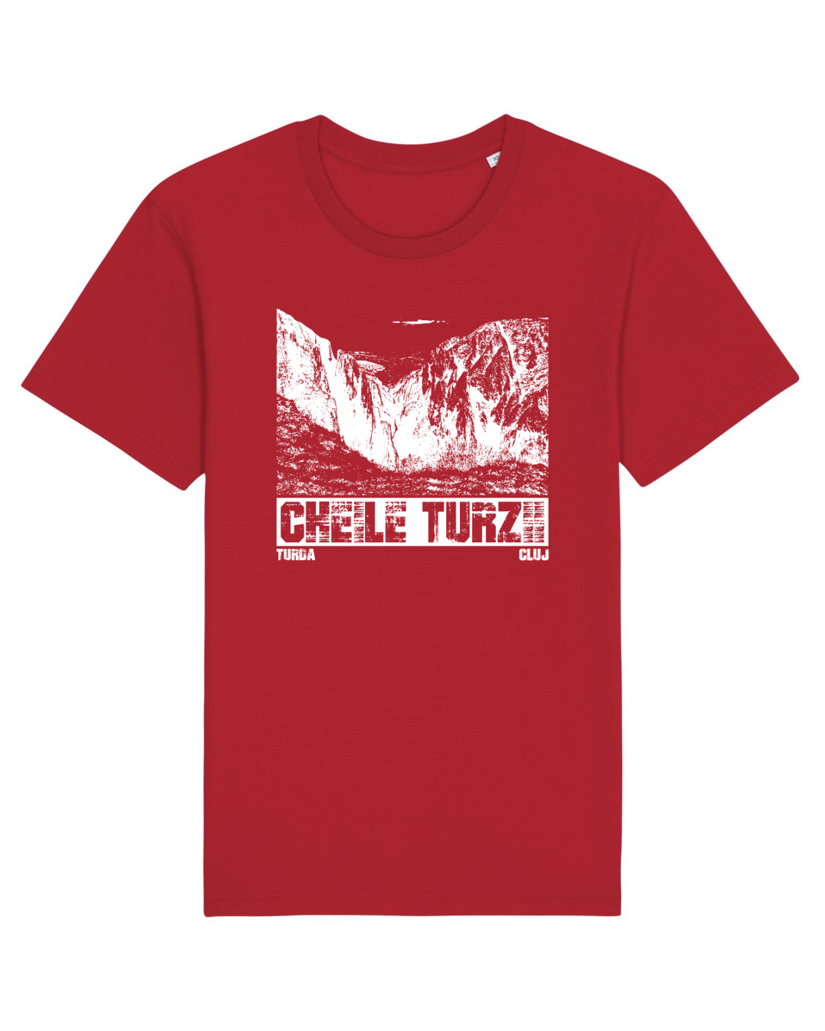 Tricou mânecă scurtă Unisex Rocker Red