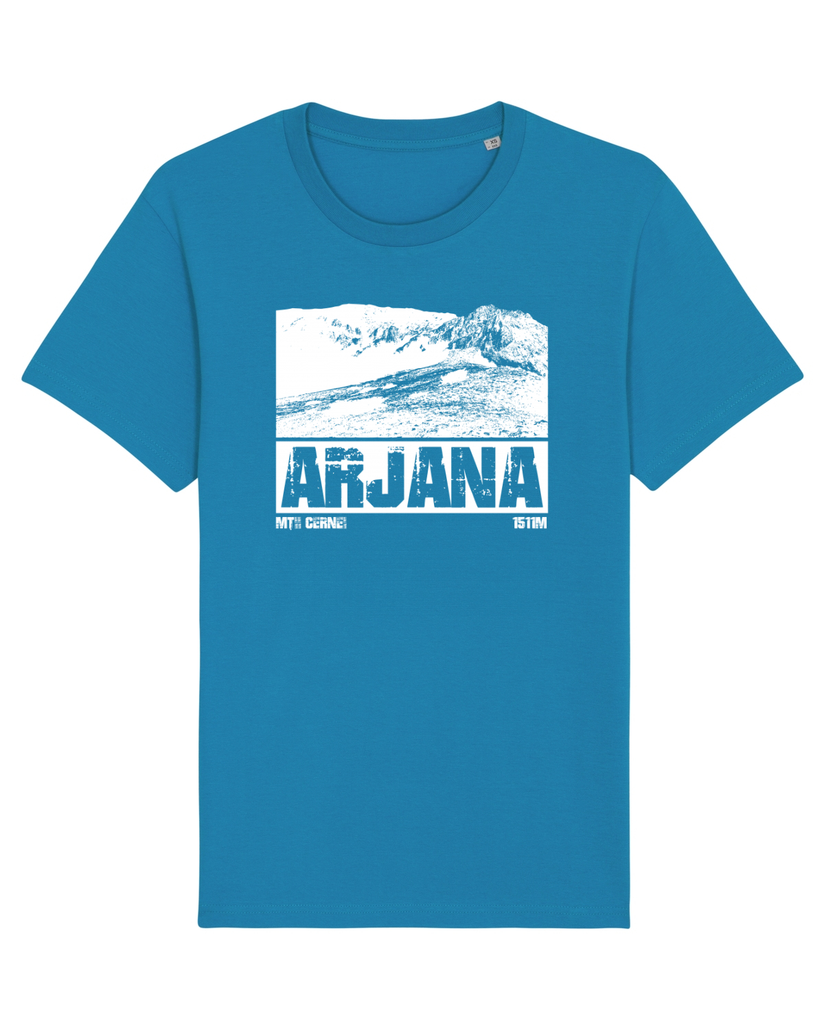 Tricou mânecă scurtă Unisex Rocker Azur