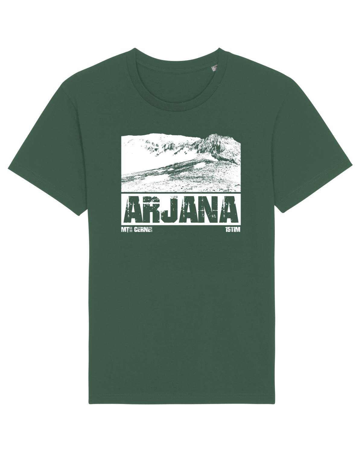 Tricou mânecă scurtă Unisex Rocker Bottle Green