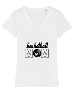 Baseball MOM Tricou mânecă scurtă guler V Damă Evoker