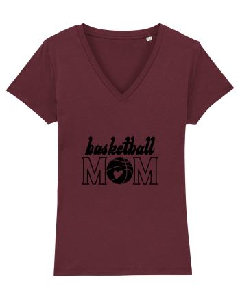 Baseball MOM Burgundy