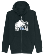 pentru montaniarzi - Vf Mytikas - Grecia Hanorac cu fermoar Unisex Connector