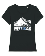 pentru montaniarzi - Vf Mytikas - Grecia Tricou mânecă scurtă guler larg fitted Damă Expresser