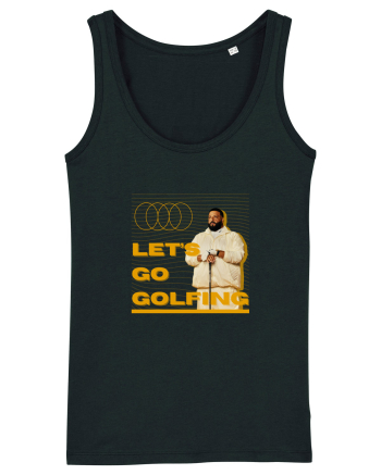 LET'S GO GOLFING Black