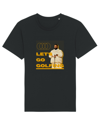 LET'S GO GOLFING Black