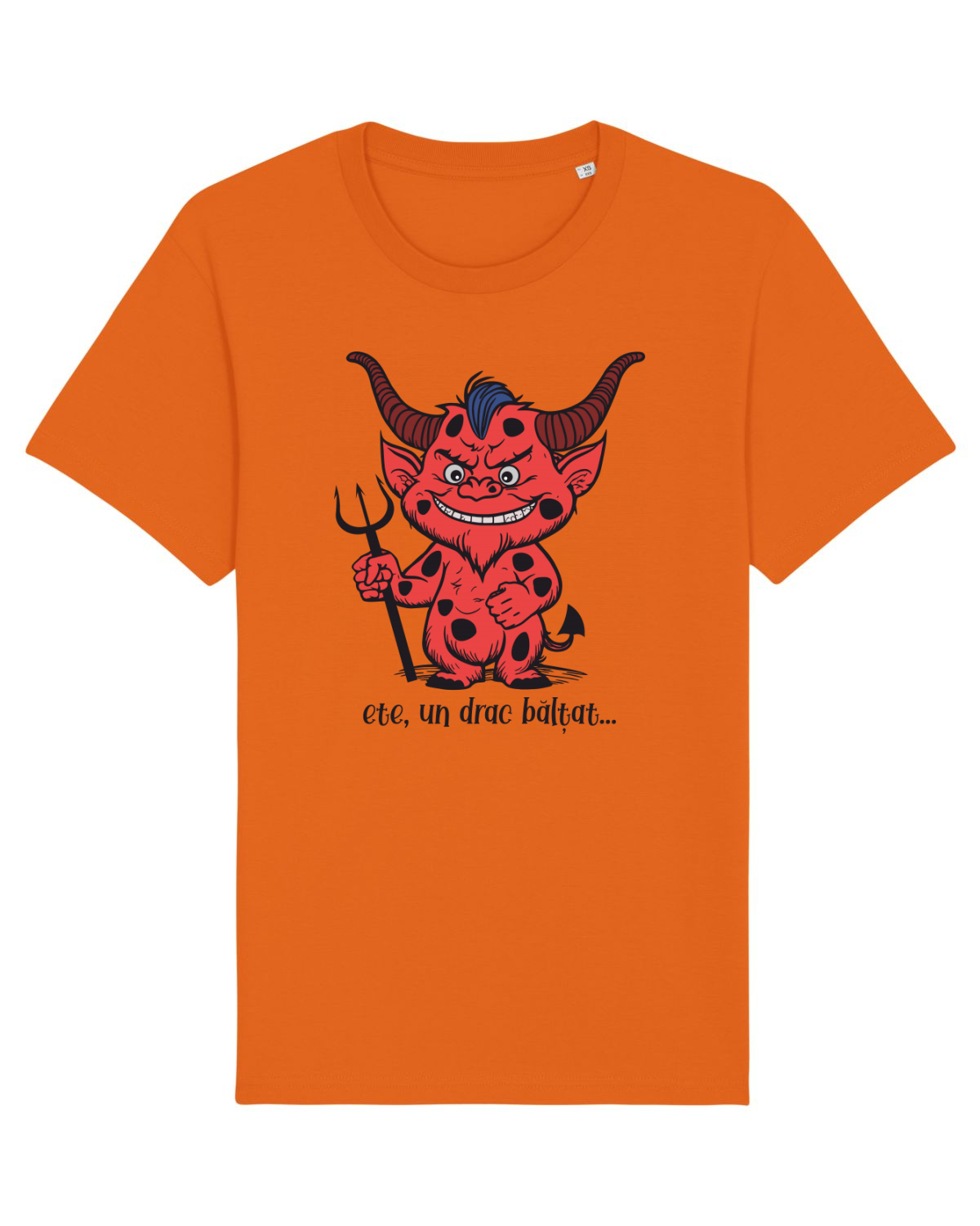 Tricou mânecă scurtă Unisex Rocker Bright Orange