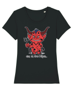 Ete, un drac bălțat - v2 Tricou mânecă scurtă guler larg fitted Damă Expresser