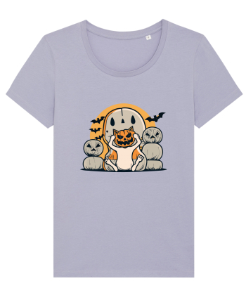 Adorable Halloween Kitty: Pumpkin on Paws! Lavender