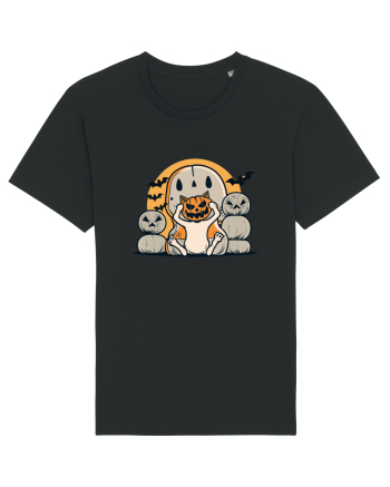 Adorable Halloween Kitty: Pumpkin on Paws! Black