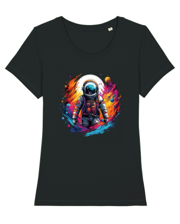 Astronaut - cosmic exploration Black
