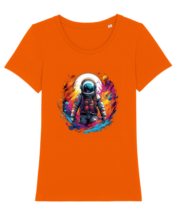 Astronaut - cosmic exploration Bright Orange