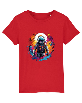 Astronaut - cosmic exploration Red