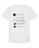 Life Tricou mânecă scurtă guler larg Bărbat Skater
