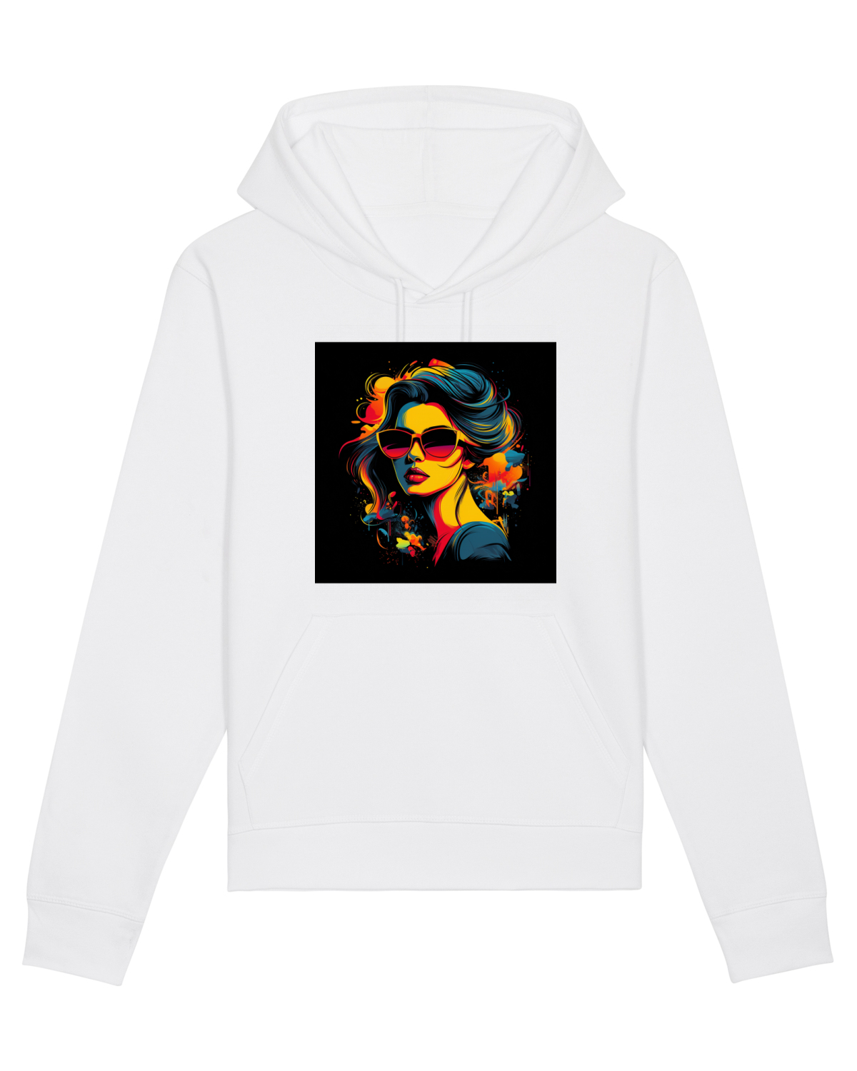 Hanorac Unisex Drummer White