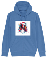 Street Muse Hanorac cu fermoar Unisex Connector