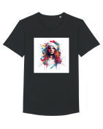 Street Muse Tricou mânecă scurtă guler larg Bărbat Skater