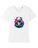 Urban Bear Tricou mânecă scurtă guler V Bărbat Presenter