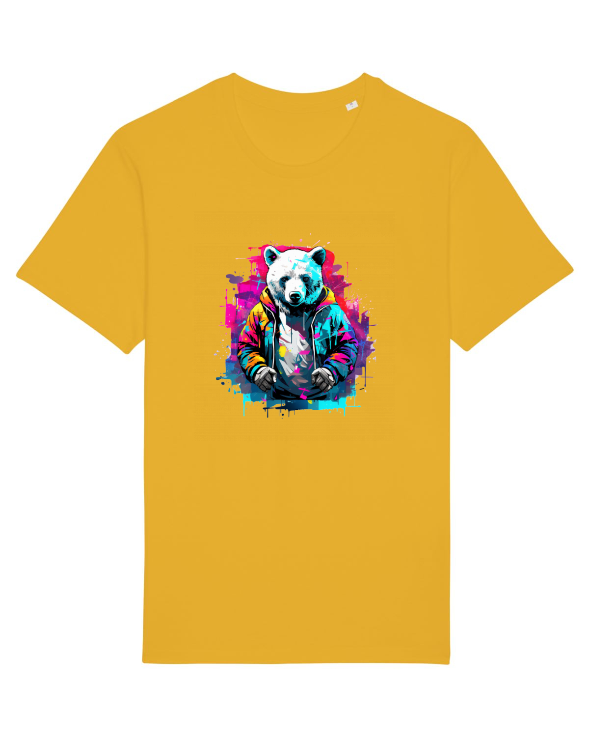 Tricou mânecă scurtă Unisex Rocker Spectra Yellow