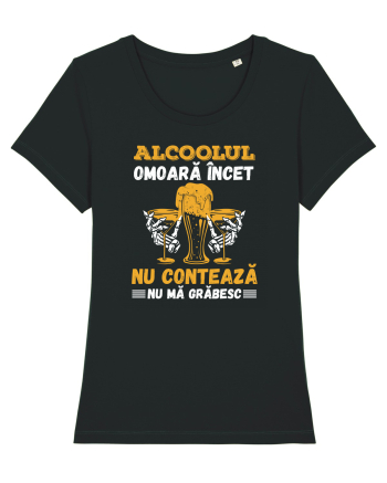pt iubitorii de bere - Alcoolul omoara incet Black
