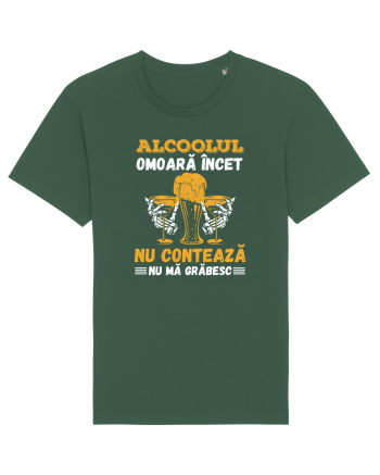 pt iubitorii de bere - Alcoolul omoara incet Bottle Green
