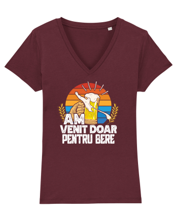 pt iubitorii de bere - Am venit doar pentru bere Burgundy