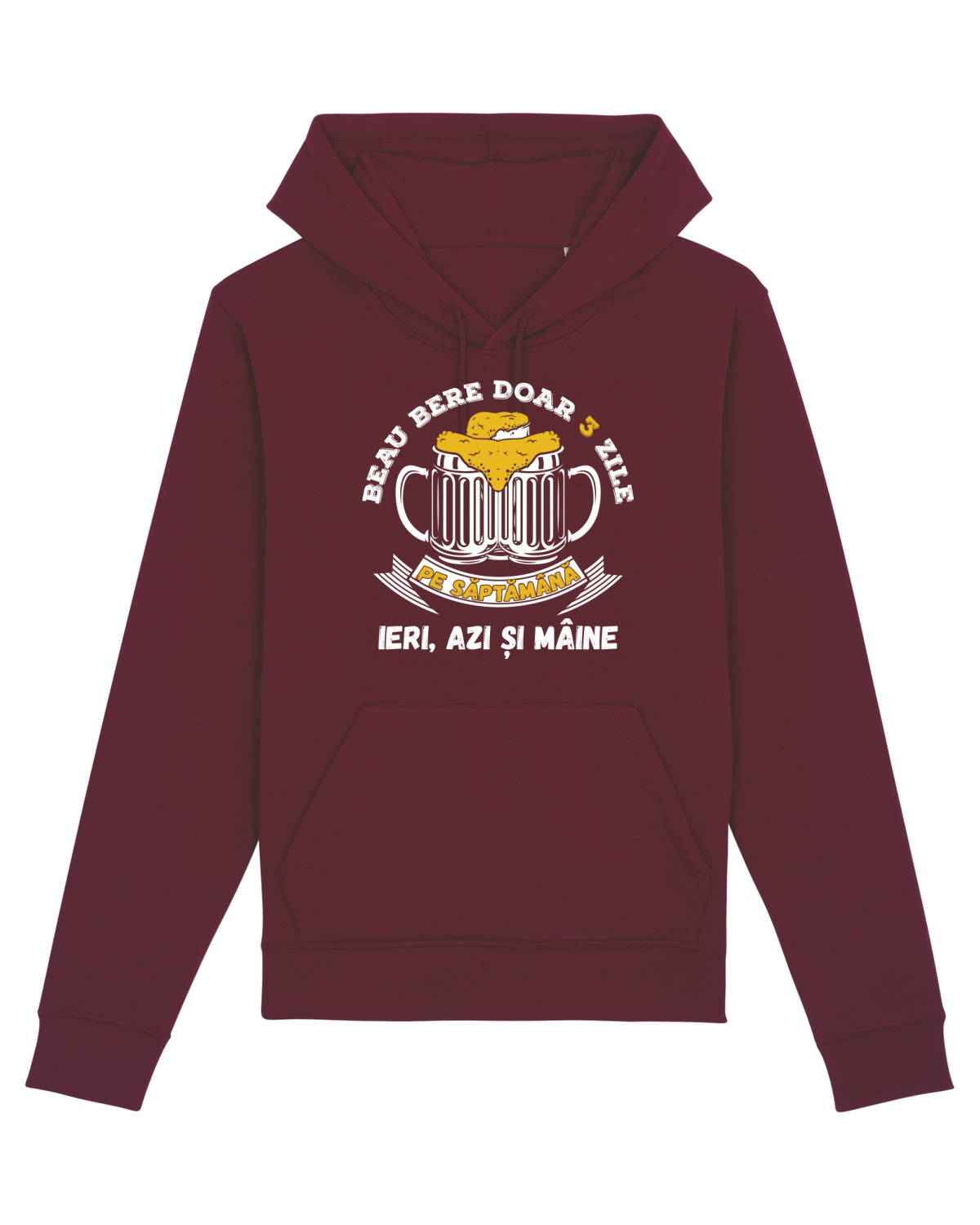 Hanorac Unisex Drummer Burgundy