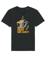 pt iubitorii de bere - Bine faci bere gasesti Tricou mânecă scurtă Unisex Rocker