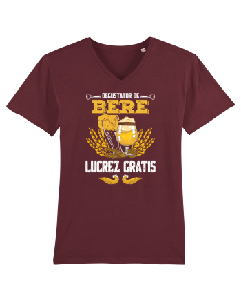 pt iubitorii de bere - Degustator de bere, lucrez gratis Burgundy