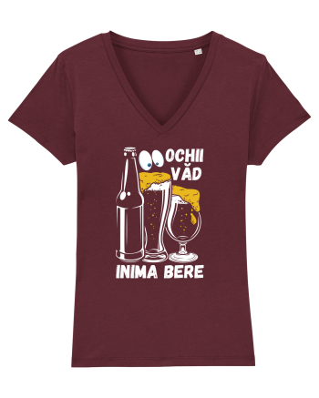 pt iubitorii de bere - Ochii vad, inima bere Burgundy