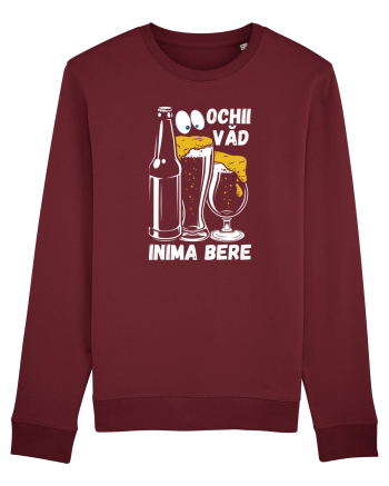 pt iubitorii de bere - Ochii vad, inima bere Burgundy
