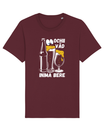 pt iubitorii de bere - Ochii vad, inima bere Burgundy