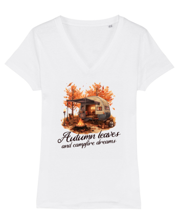 Autumn leaves, campfire dreams White