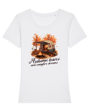 Autumn leaves, campfire dreams White