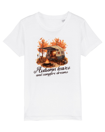 Autumn leaves, campfire dreams White