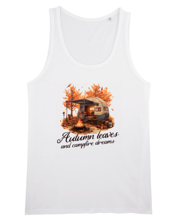 Autumn leaves, campfire dreams White