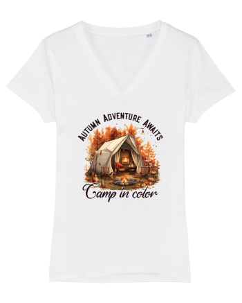 Camp in color White
