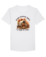 Camp in color Tricou mânecă scurtă guler larg Bărbat Skater