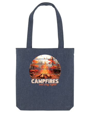 Campfires and cozy nights Midnight Blue