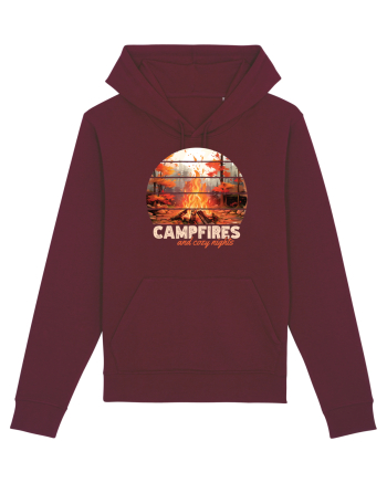 Campfires and cozy nights Burgundy