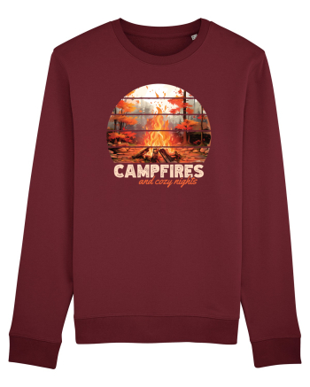 Campfires and cozy nights Burgundy