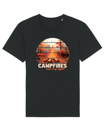 Campfires and cozy nights Black