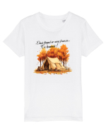 Dacă timpul ar avea frunze Tricou mânecă scurtă  Copii Mini Creator