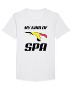 Spa Francorchamps Tricou mânecă scurtă guler larg Bărbat Skater