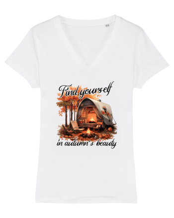 Find yourself in autumns beauty White