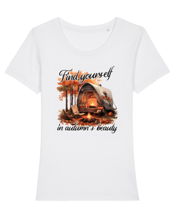 Find yourself in autumns beauty White