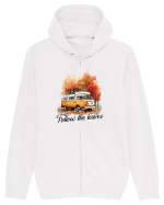 Follow the leaves Hanorac cu fermoar Unisex Connector